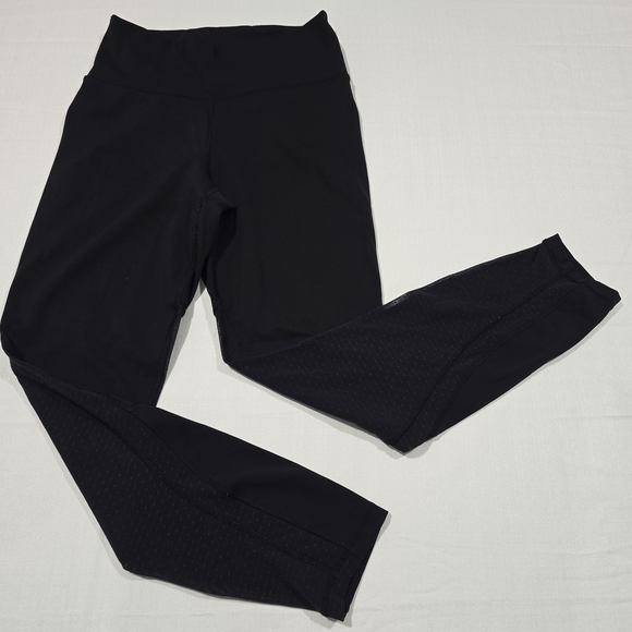 lululemon athletica Pants - Lululemon Revitalize Black Crop Leggings Womens Size 6